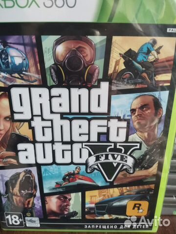 Grand Theft Auto 5 GTA5 xbox 360 нов Б/У