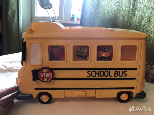 school bus robocar poli