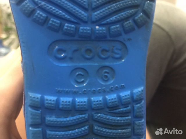 Сапоги резиновые crocs c6