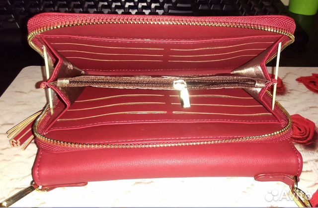 Сумочка-кошелек от Pierre Loues и визитница Сумочка-кошелек от Pierre Loues и визитница