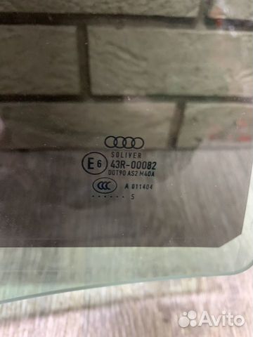 Audi A4 allroad quattro Стекло двери задней LH RH Audi A4 allroad quattro Стекло двери задней LH RH