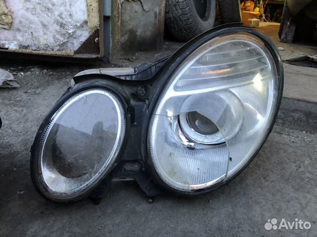 Оптика в разбор Мерседес w211