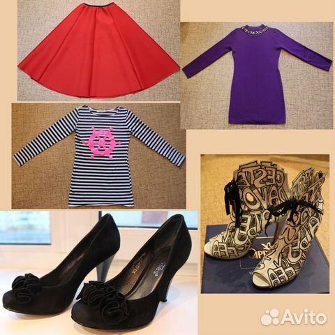 Разные вещи и обувь