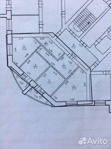 3-к квартира, 75 м², 3/12 эт. 3-к квартира, 75 м², 3/12 эт.