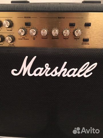 Гитарный комбоусилитель marshall JVM 210c