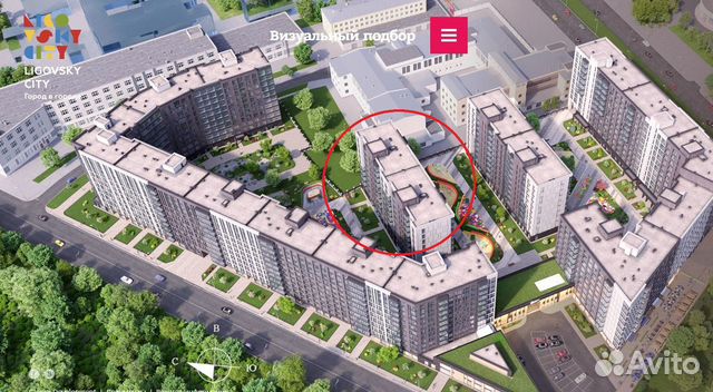 1-к квартира, 33.6 м², 4/7 эт.