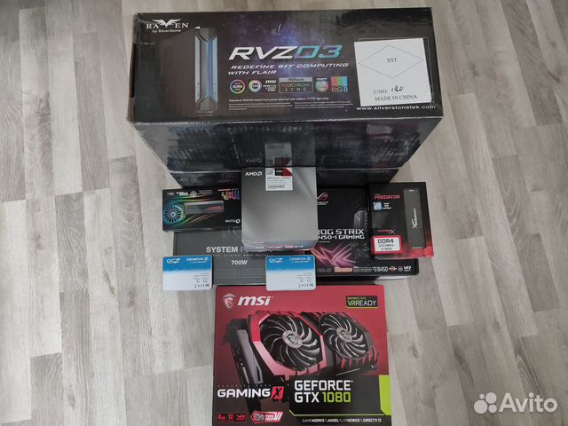 Новый игровой Mini-ITX пк на AMD Ryzen 3600x