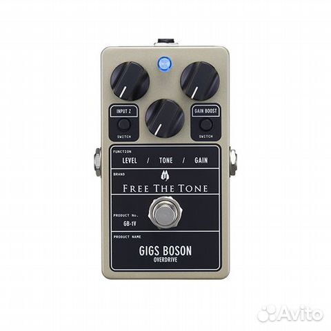Free The Tone GB-1V Gigs Boson Overdrive (Новый) Free The Tone GB-1V Gigs Boson Overdrive (Новый)