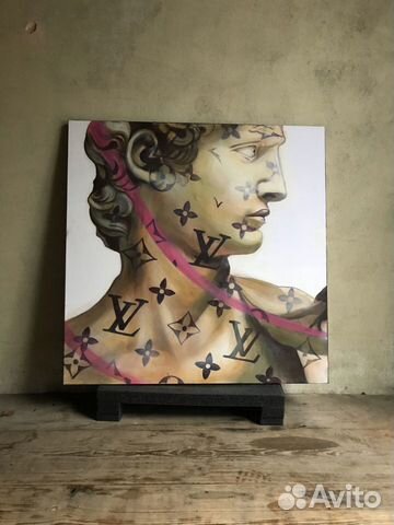 Картины Alec Monopoly Бэнкси Покрас Лампас