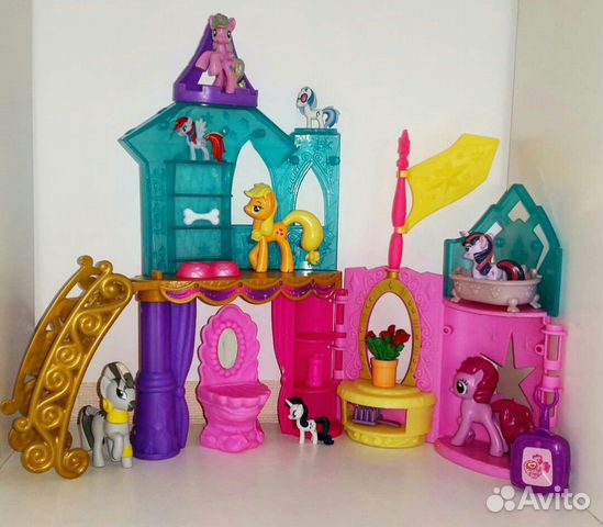 My Little Pony Большая лошадь, Замок, Фигурки