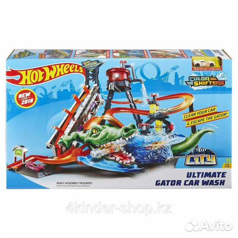 Mattel Hot Wheels FTB67 Сити Невообразимая мойка