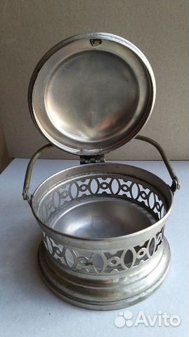 Винтажная, старинная сахарница/ конфетница, редкая Винтажная, старинная сахарница/ конфетница, редкая