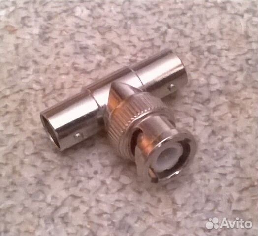 Кабель аудио-видео тройник разъем BNC