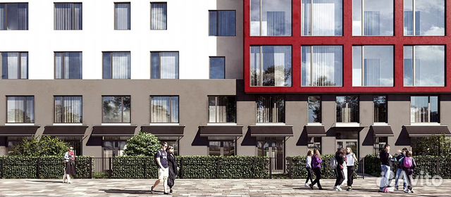 1-к квартира, 65.1 м², 1/8 эт.