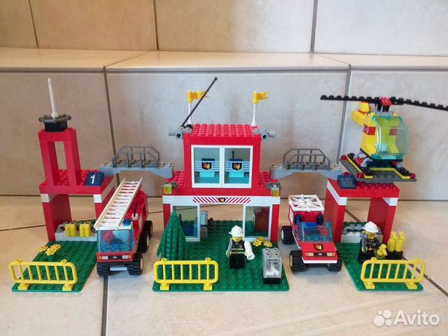 Lego Town 6554 Пожарная станция Lego Town 6554 Пожарная станция