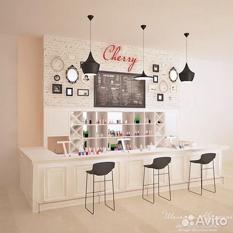 Нейл бары, островки для маникюра