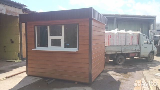 Киоск для уличной торговли 2,5 х 2,5 м