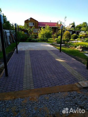 Укладка брусчатки