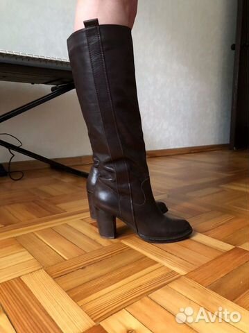 Кожаные сапоги Кожаные сапоги