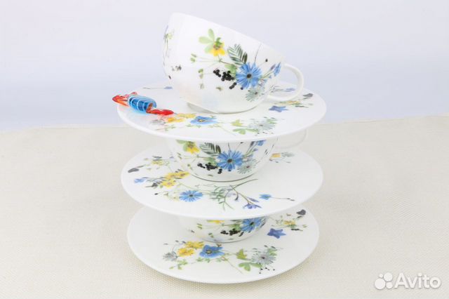 Набор кофейных чашек с блюдцами Rosenthal Germany