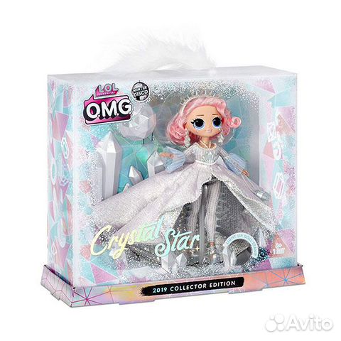Кукла Лол светящееся платье Crystal Star LOL
