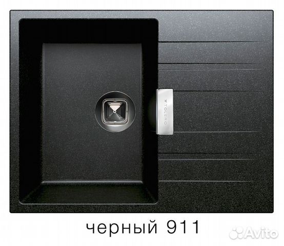 Кухонная мойка tolero loft TL-650 / Черный Кухонная мойка tolero loft TL-650 / Черный