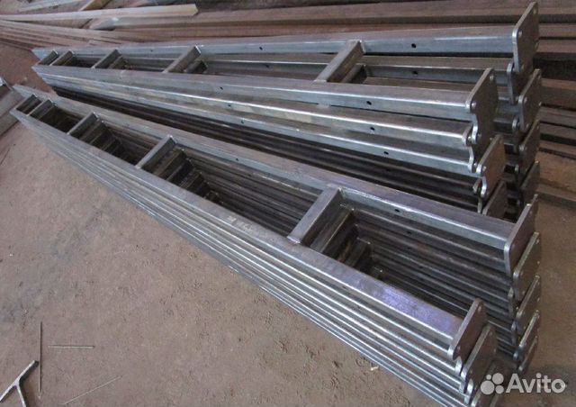 Металлические каркасы из профильных труб