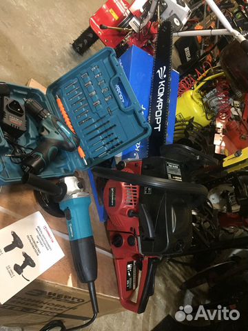 Бензопила Комфорт + ушм+ Шуруповёрт Бензопила Комфорт + ушм+ Шуруповёрт