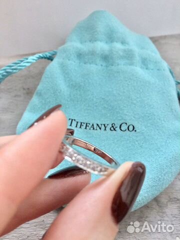 Кольцо Tiffany с бриллиантами оригинал
