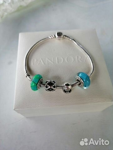 Pandora браслет с шармами
