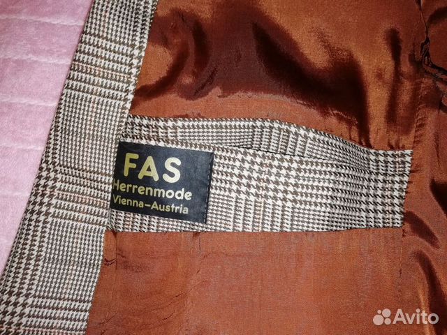 Пиджак р. 50 серый коричневая гусиная лапка Пиджак р. 50 серый коричневая гусиная лапка