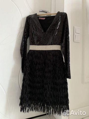 Платье в пайетках Dulcis Shop