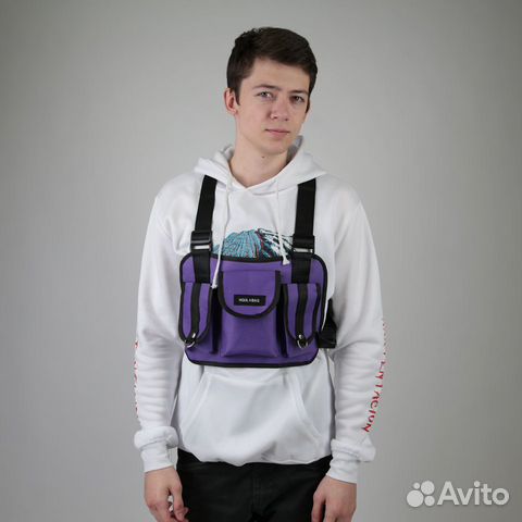 Сумка hgul+BAG фиолетовая Сумка hgul+BAG фиолетовая