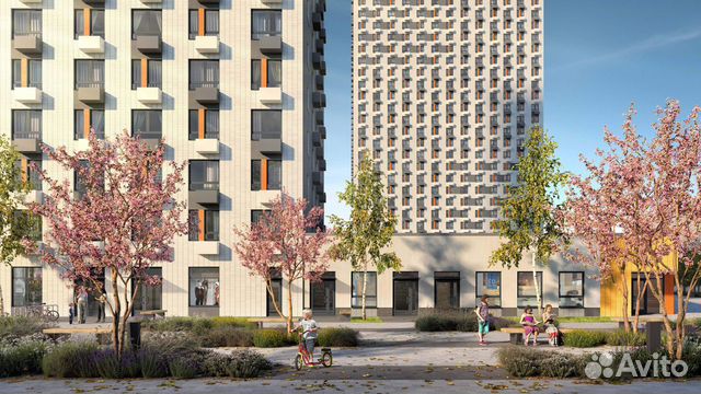 1-к квартира, 42.3 м², 6/32 эт. 1-к квартира, 42.3 м², 6/32 эт.