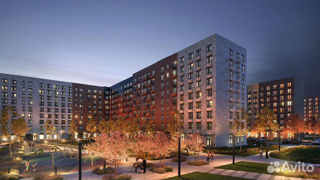 1-к квартира, 36.1 м², 4/9 эт.
