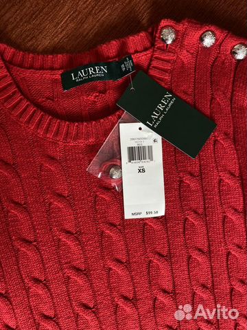 Джемпер Ralph Lauren xs, новый Джемпер Ralph Lauren xs, новый