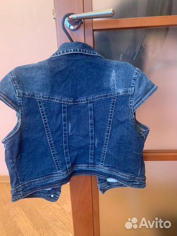 Жилет (жилетка) женский джинсовый