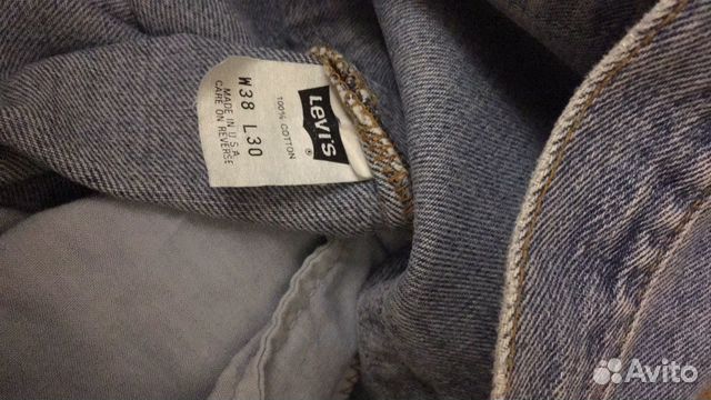 Джинсы Levi’s 501. Made in USA. Винтаж Джинсы Levi’s 501. Made in USA. Винтаж