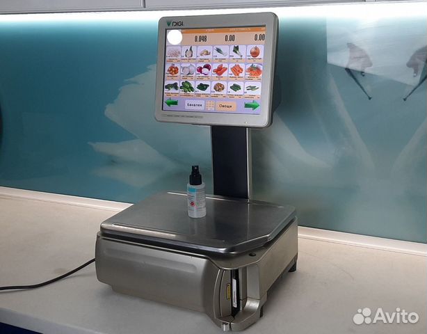 Весы с печатью этикеток Digi sm 5000bs сенсорные