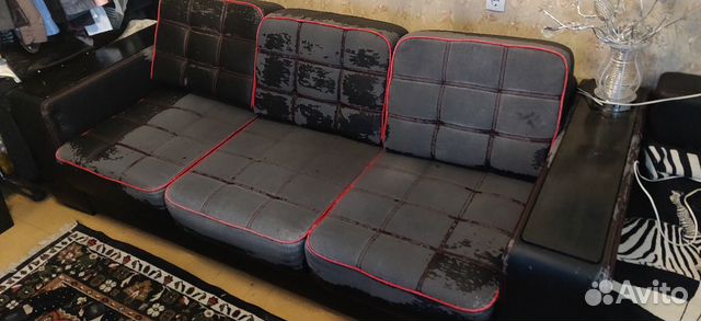 Диван с креслом