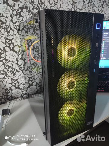 Красивый Игровой Компьютер R5 2600  3200  16gb