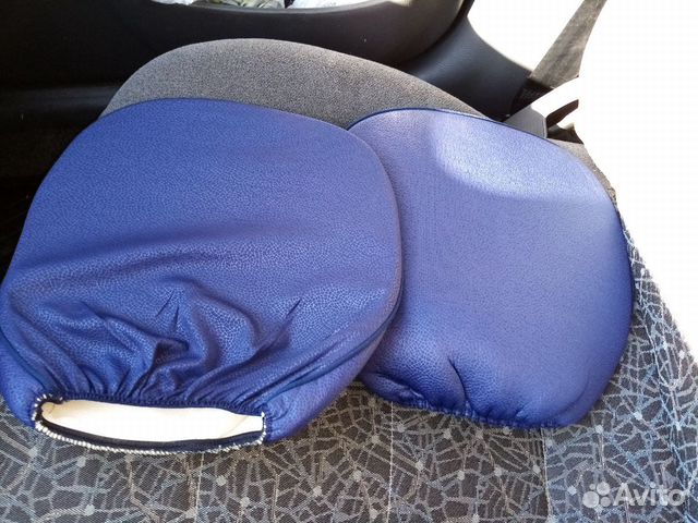 Чехлы - на подголовники логан 1