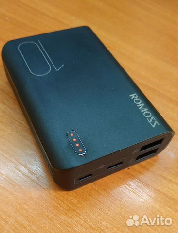 Внешний аккумулятор Romoss Sense4 10000mAh новый