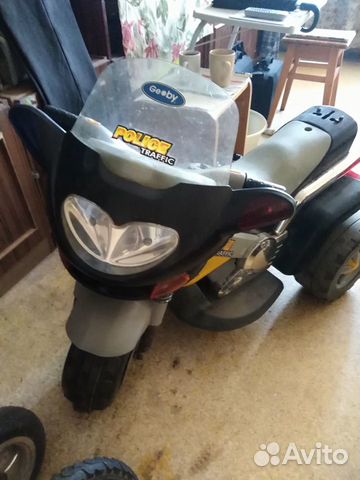 Мотоцикл детский электрический