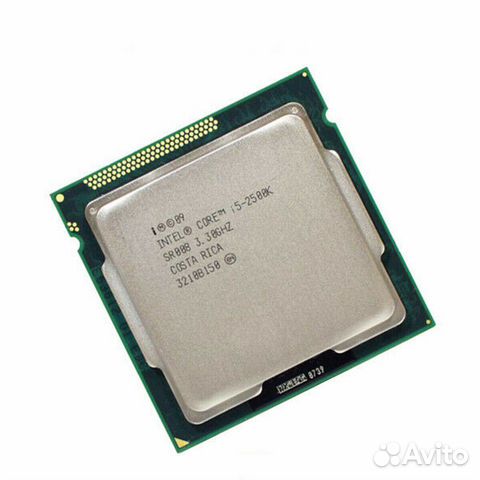 Intel core i5 2500k 3.3 GHz