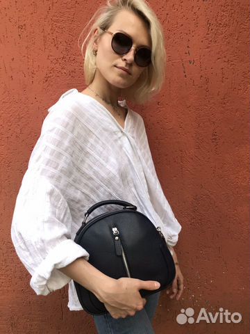 Сумка кожа Италия, ремень на плечо есть