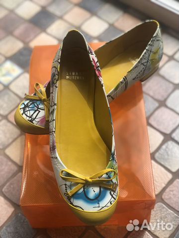 Балетки из лимитированной коллекции Stuart Weitzma