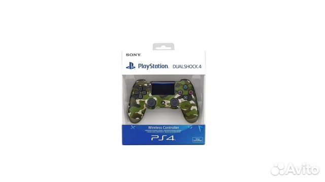 Джойстик DualShock 4 V2 Green Camouflage Джойстик DualShock 4 V2 Green Camouflage
