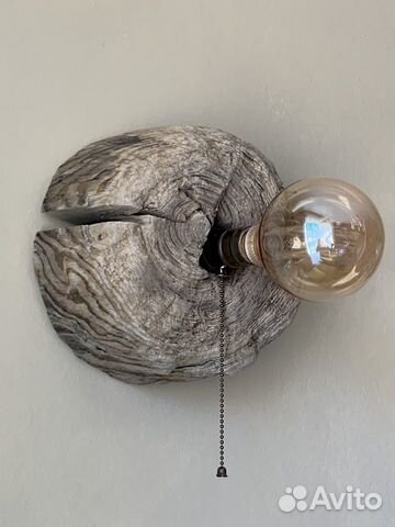 Светильник в стиле “driftwood“