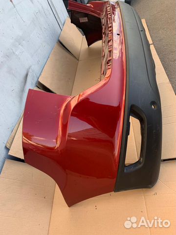 Volvo xc60 бампер задний с губой